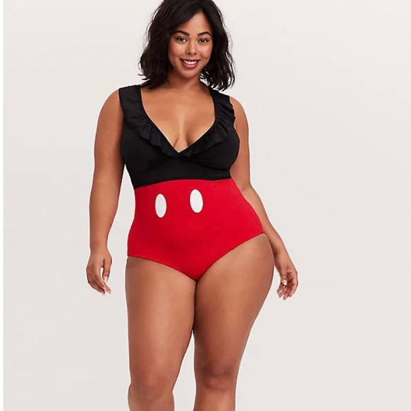 Disney x Torrid One Piece Swimsuit 6X - Picture 2 of 6